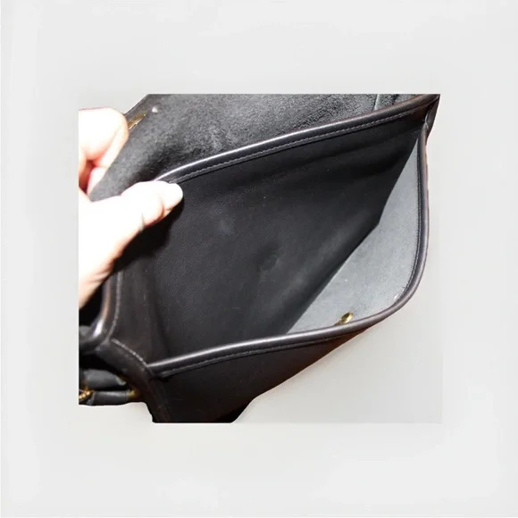 Coach - Vintage - Black - Crossbody Purse - Picture 12 of 14